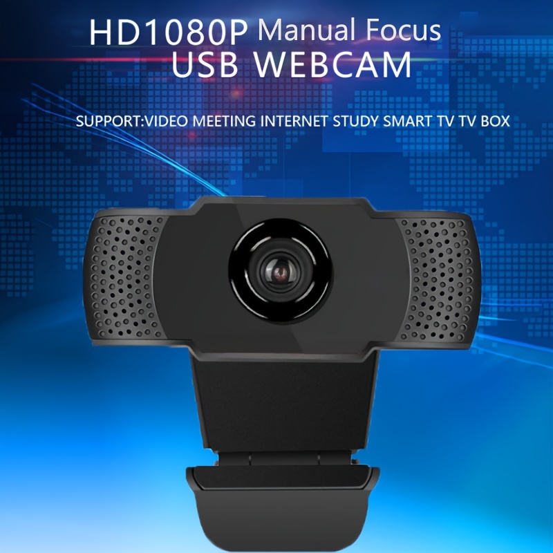 Webcam Usb Webcam Microphone 1080p Hd Video Webcam Streaming - Temu