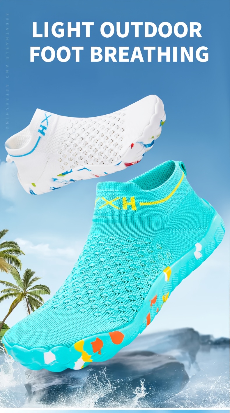 outdoor hiking womens water shoes comfortable and breathable suitable for swimming surfing rock climbing beach sports beach volleyball hiking   fashion sports and water activities for men and women couples Product details 0