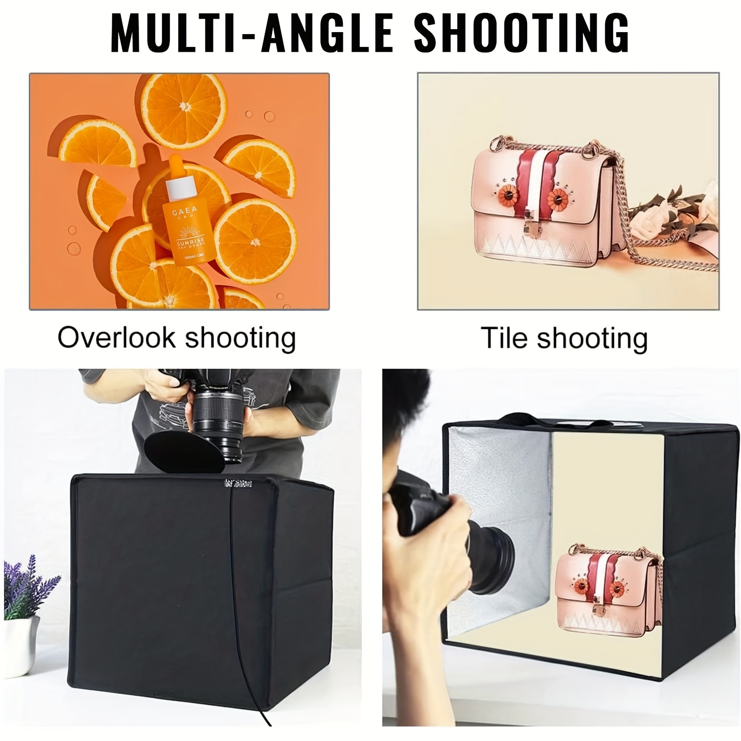 light box photo mini photo booth 16 16 40 box Temu