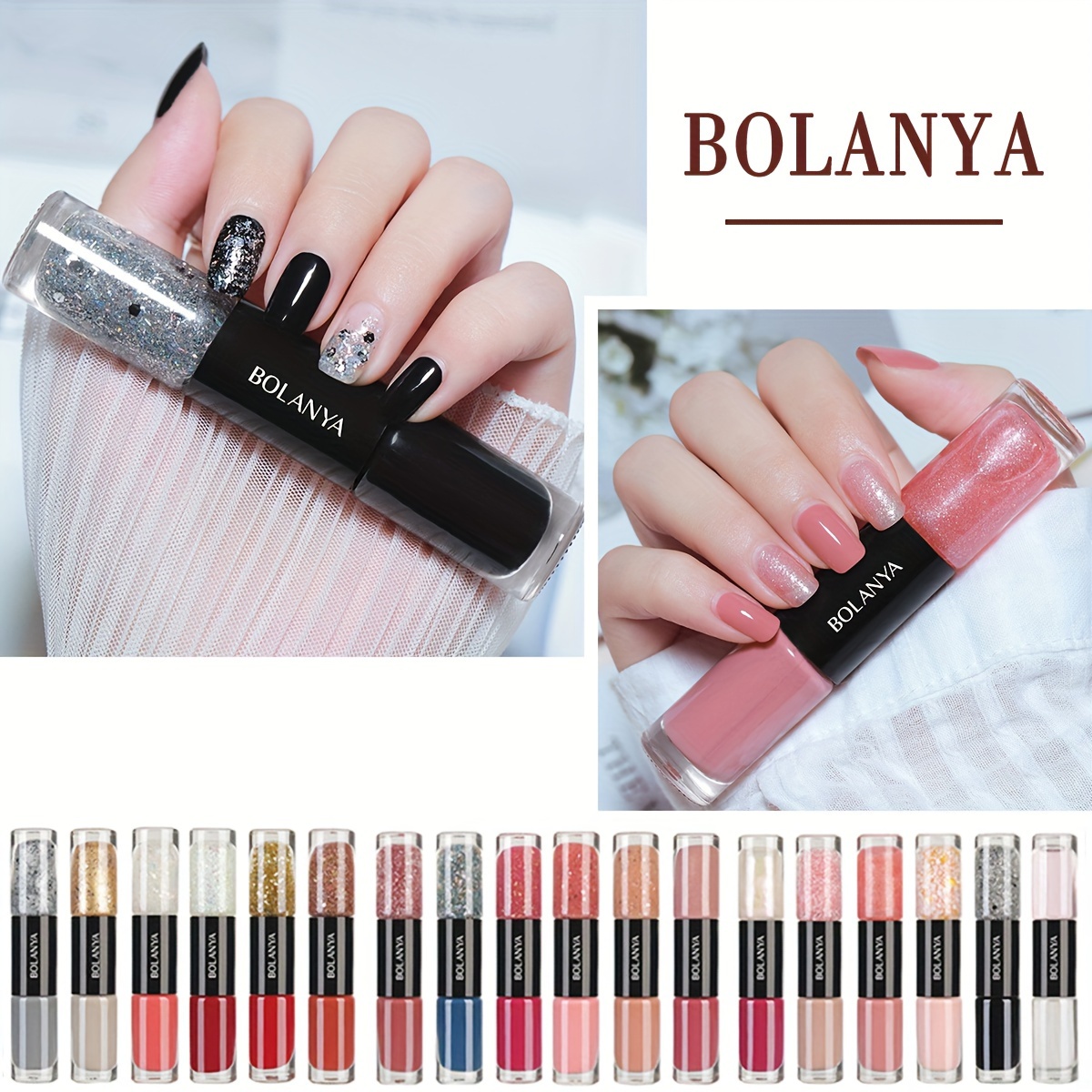 dual head   nail polish autumn winter y2k   polish nail art set for home nail gift