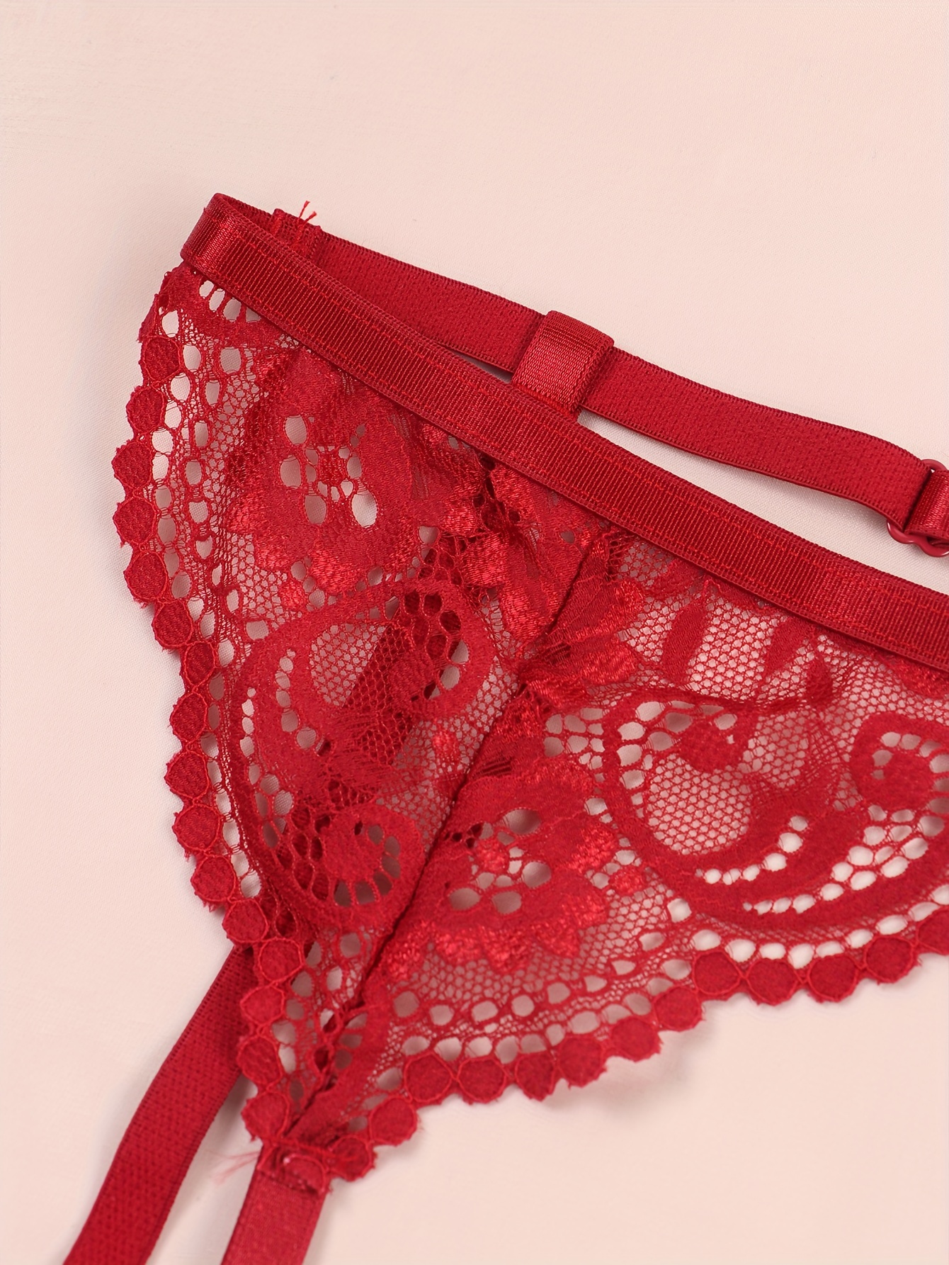 womens lace garter belt suspender belt matching panty - Temu Canada