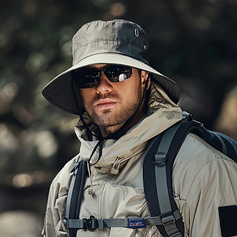 unisex sporty summer sun hat wide brim foldable outdoor hat Temu