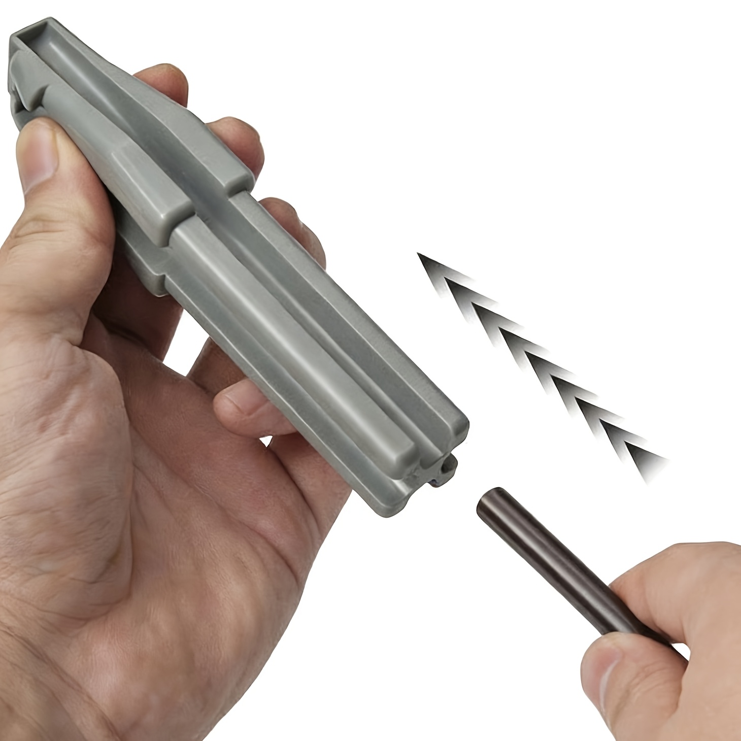 1pc/3pc/5pc眉笔削笔辅助器，鸭嘴眉笔削笔器，初学者砍刀眉笔削笔神器，防断裂眉笔削笔工具 商品详情 5