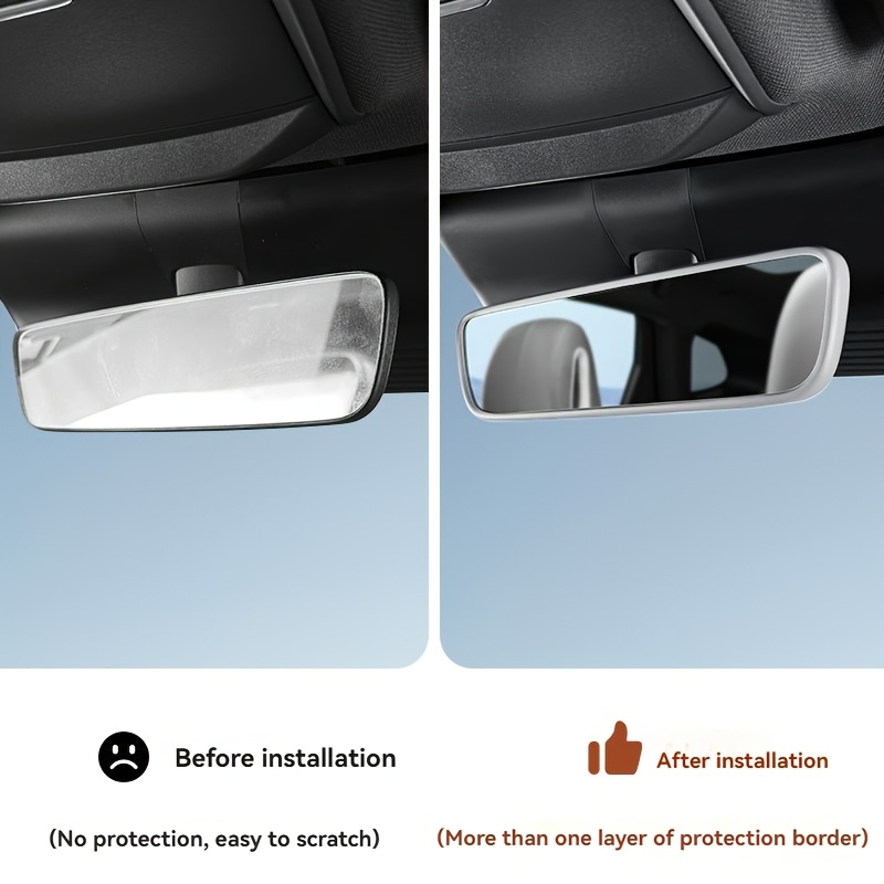 Mirror Silicone Cover, Soft Vibration-Absorbing Protector