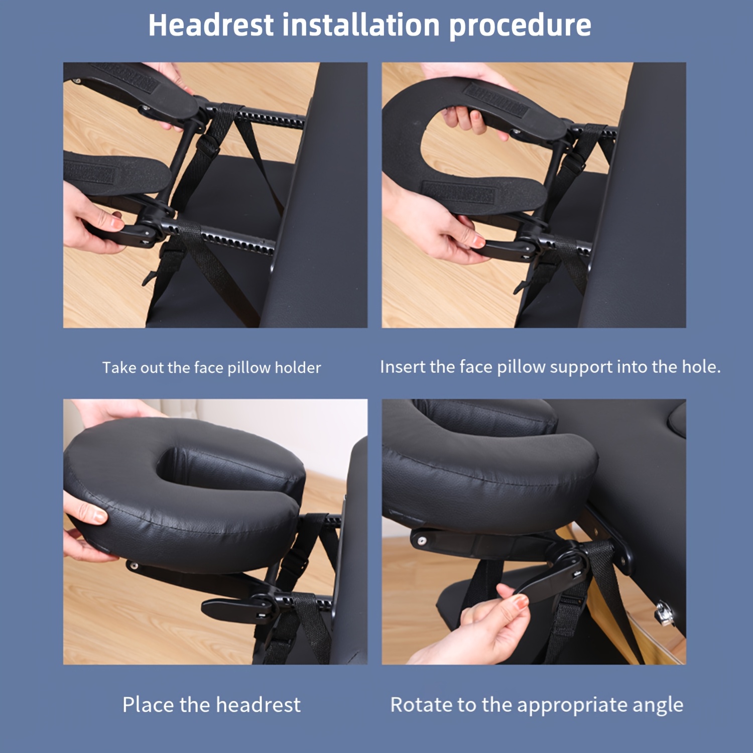 1pc Cama de Masaje Plegable Portátil - Cama de Spa de Cuerpo Completo con Orificios Faciales, Sintético Sintético, No Necesita Electricidad, Estructura Ligera y Robusta para Uso en el Hogar, Viajes, Salón, Spa - Cama de Masaje Portátil Profesional, Cama de Spa Portátil, Equipo de Salón, Cama de Spa Moderna, Cama de Spa Duradera, Cama de Masaje Para Masaje, Mesa de Masaje, Cama de Belleza, Mesa de Masaje Flexible, Mesa de Masaje Portátil, Mesa de Masaje Profesional, Cama Estética