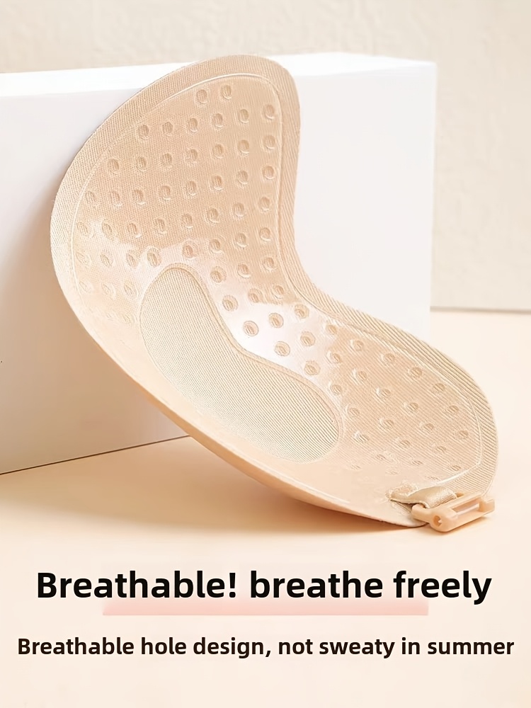 1pc Mango Breast Stickers Gather And Lift to Make You Look Bigger, Reusable Underwear, Summer Breathable And Traceless Special Nipple Stickers