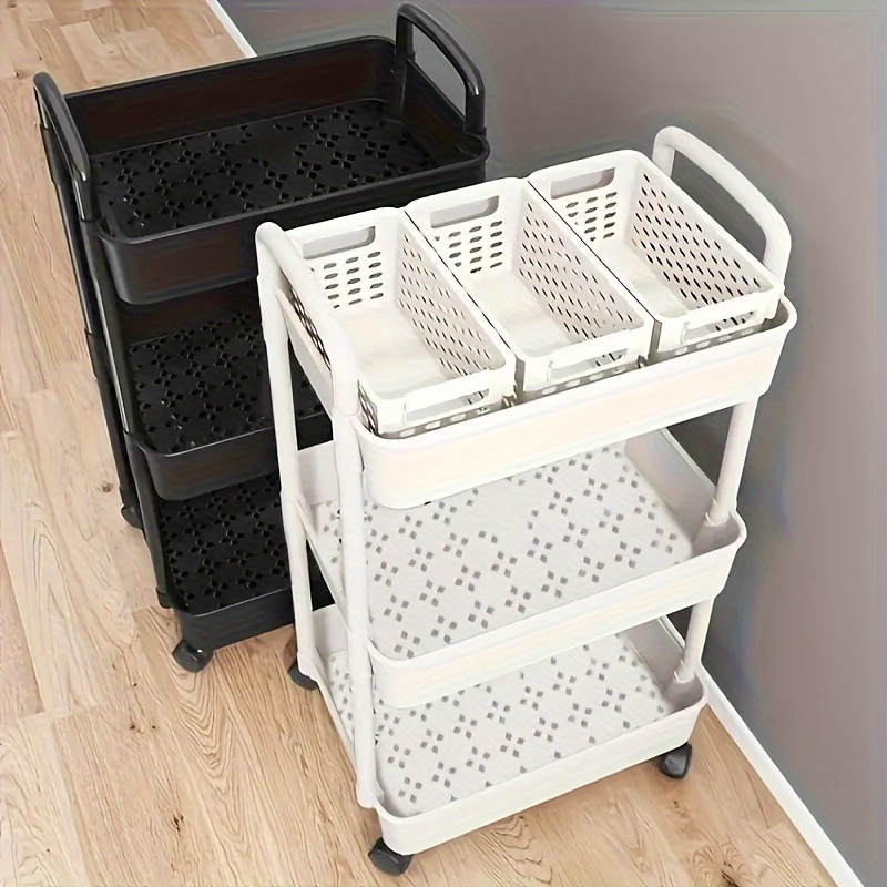 

Multifunctional Plastic Storage - , 360- , And Stickers, , For Kitchen/bathroom/bedroom Use,