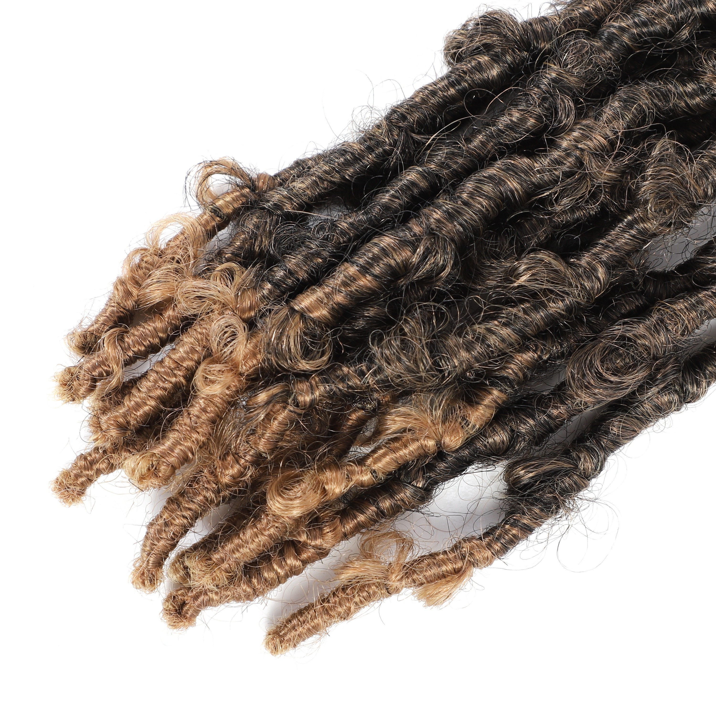 Butterfly Locs Crochet Hair 7 Packs 36 Inch Pre-looped Distressed