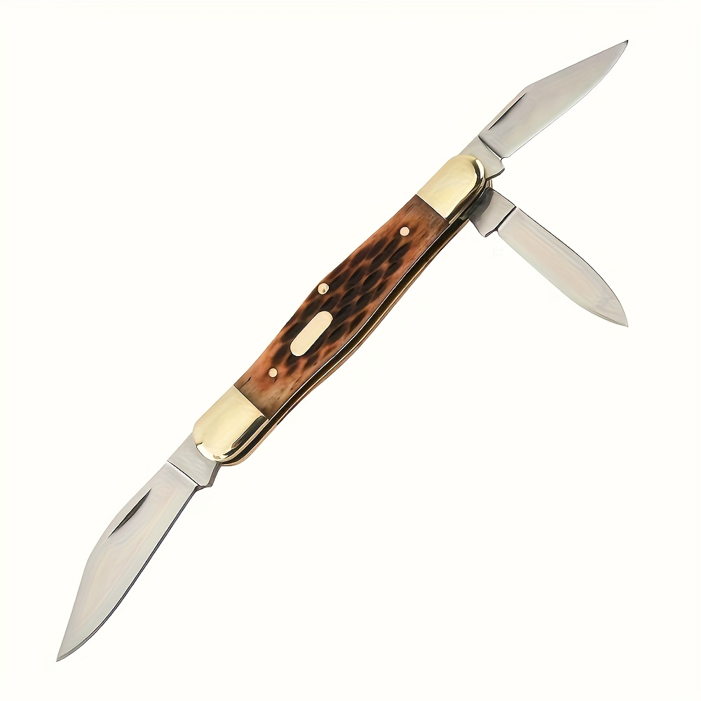 TEMU The 1pc Outdoor Of Cow Bone Material - 3 Are Perfect For Outdoor Activities And Emergencies, Making It For Sports, Camping And Survival Enthusiasts