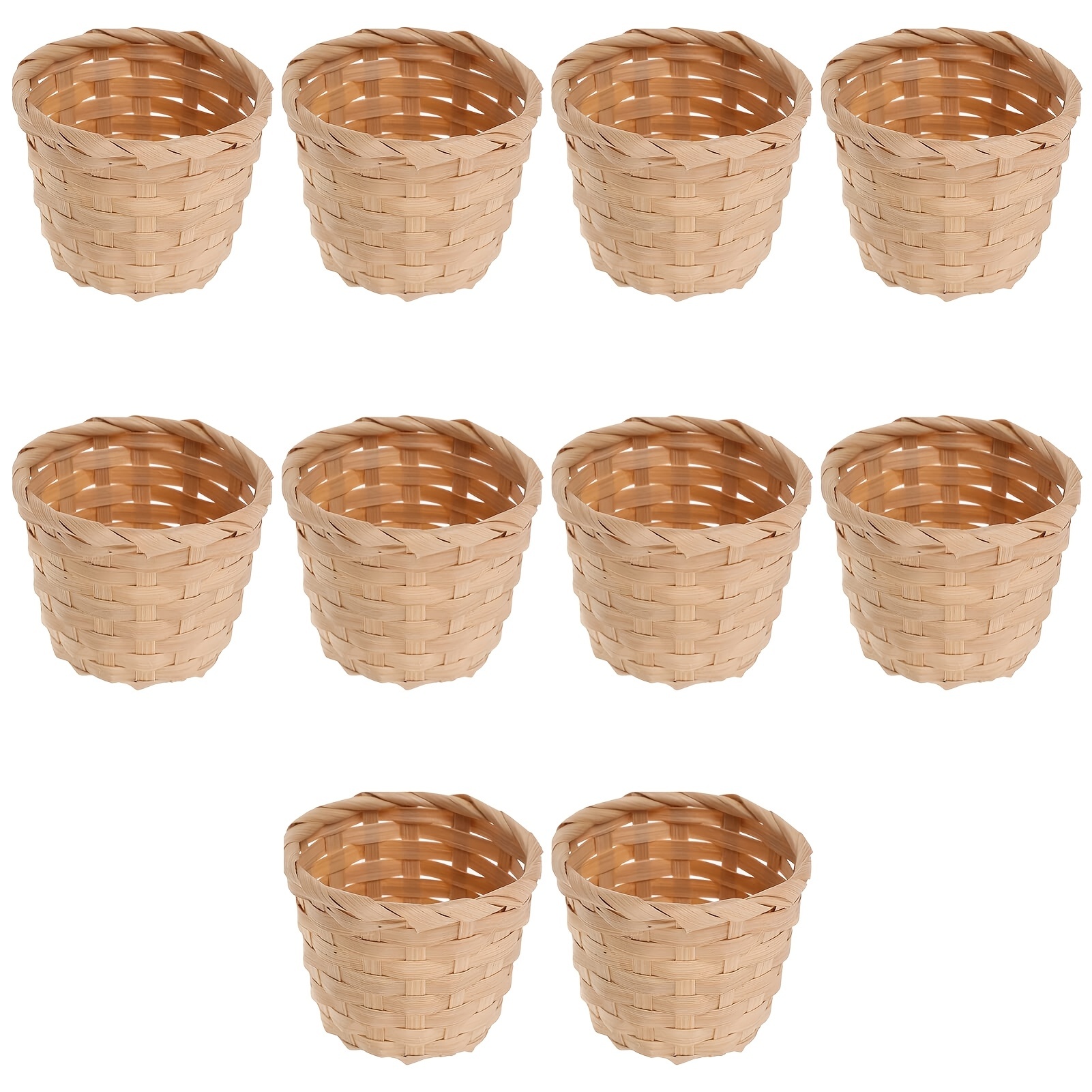 wicker boxes sold on Temu United States