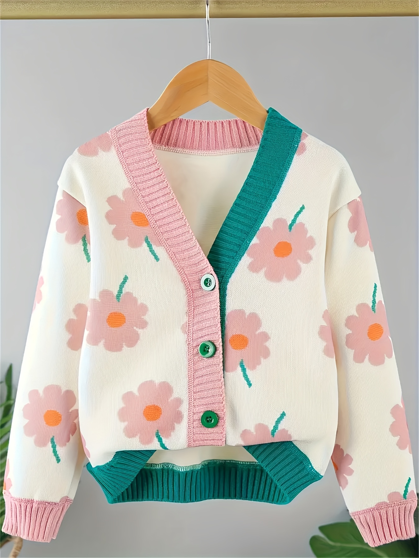 Next Strickjacke Mit Blümchen Stickerei Neu Mit Et Produktbild-Vorschau 10