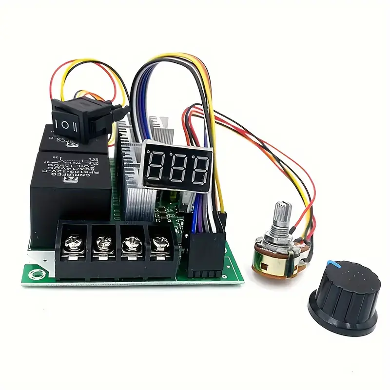 Digital Display DC10-55V 60A PWM DC Brush Motor Speed Controller 12V 24V 36V 48V Digital Display DC10-55V 60A PWM DC Brush Motor Speed Controller 12V 24V 36V 48V