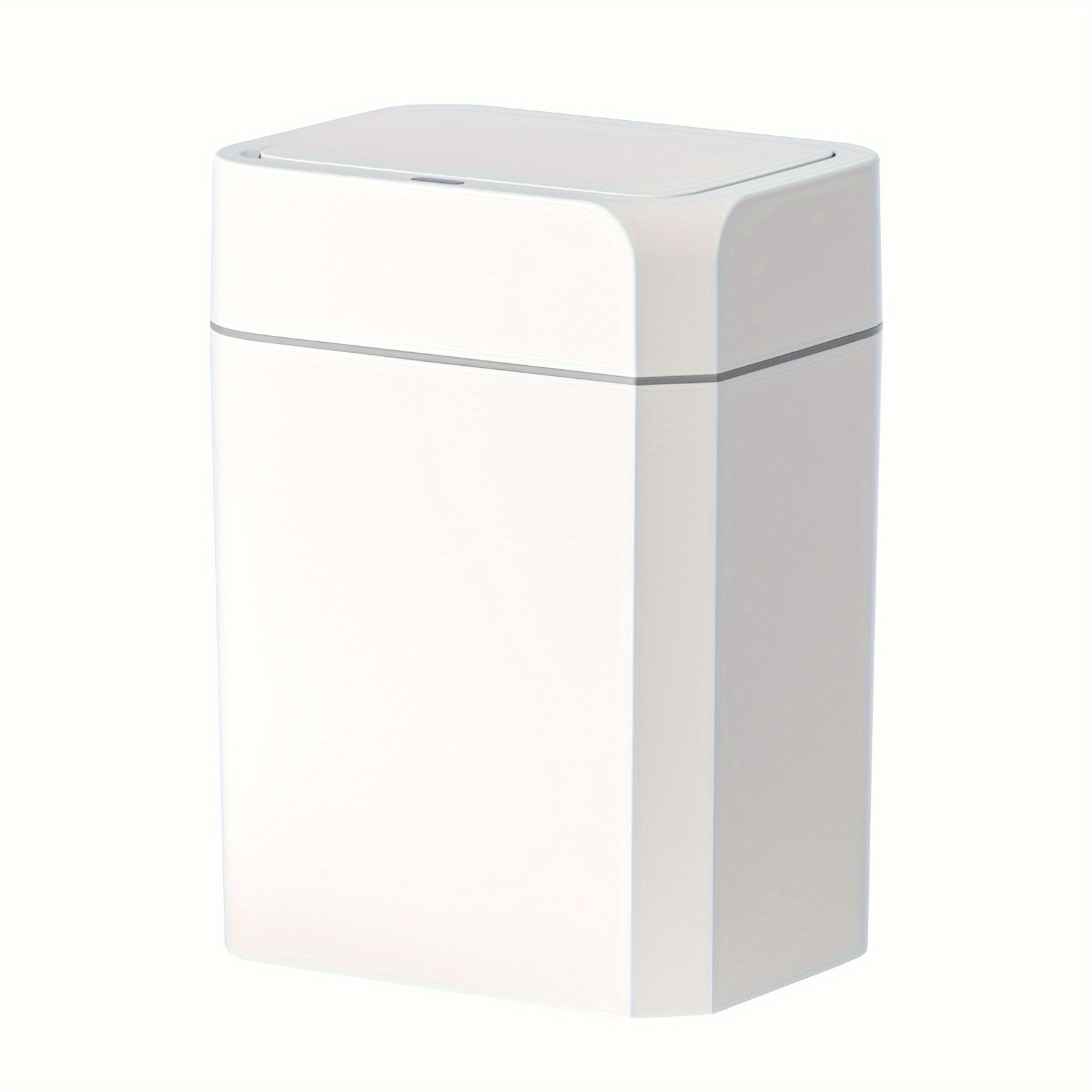 

Elpheco Motion Sensor Trash Can With Lid Automatic Small Slim Garbage Can Smart Trash Bin For Bathroom, Kitchen, Office, Bedroom, Living Room, Toilet
