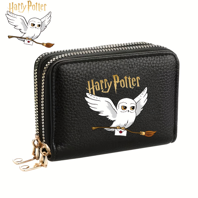 1pc Wb Hedwig Fashionable Short Wallet | Casual Faux Leather, Ideal For Gifting - B-qb02