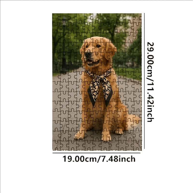 TEMU A Diy Custom Photo Puzzle Set, Suitable For Couples, Families, Weddings, And Pet Portraits. This Creative Birthday Gift Offers A Challenging