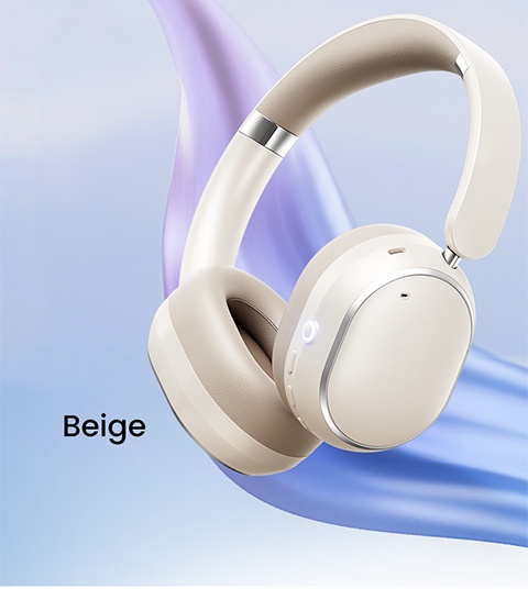 Philips Wireless Bluetooth Headphones, Over-Ear Wireless Headphones, ANC Hybrid Active Noise Cancelling Headphones, HiFi Surround Sound Over-Ear Wireless Headphones, for iPhone and Android, 80 Hours of Playtime, with Five ENC Noise Cancelling