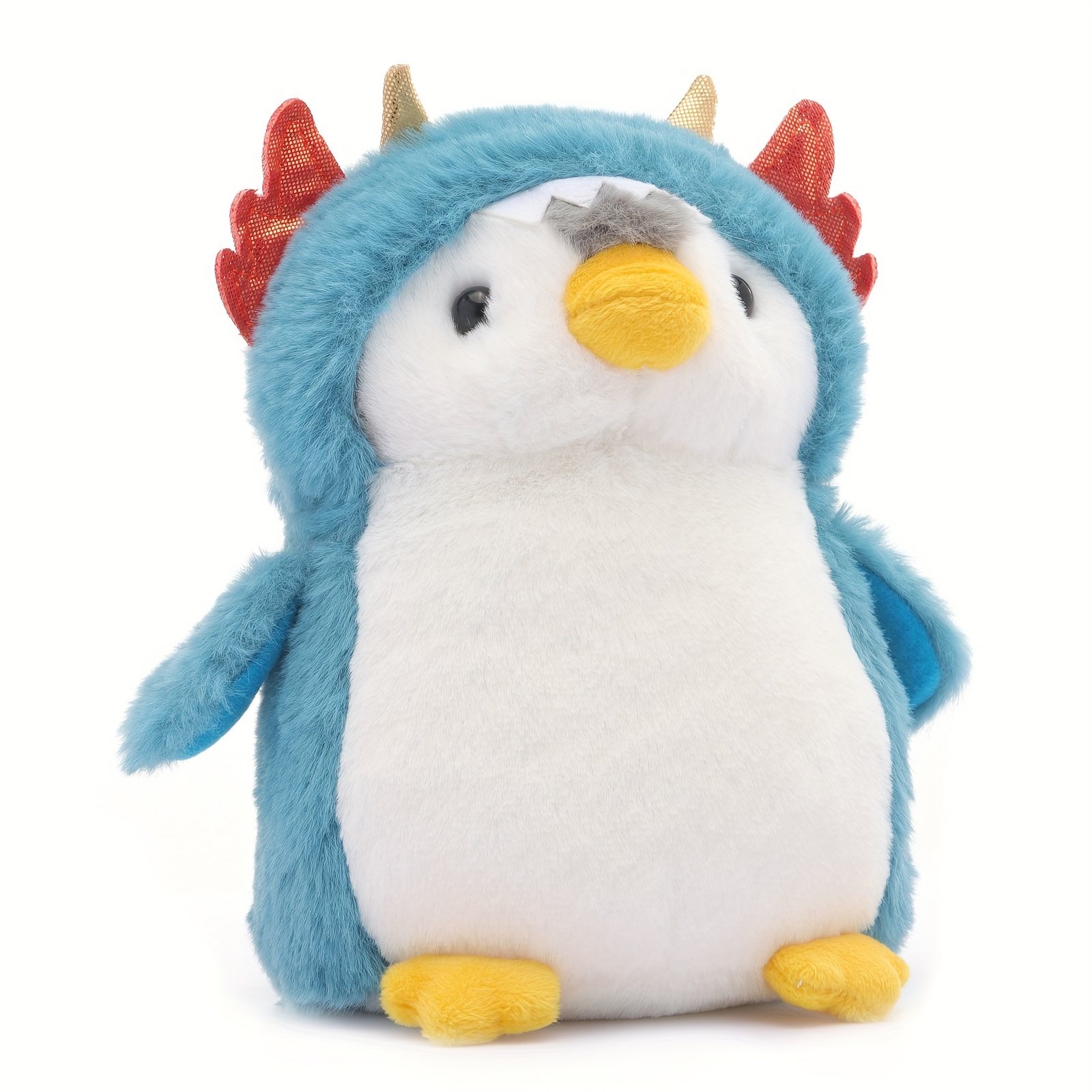 Muñecas de pingüino de peluche suaves de 8.7 pulgadas, juguetes de peluche,  regalos para niños pequeños, cumpleaños, Navidad, día de San Valentín