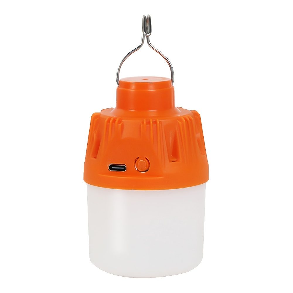 TEMU Lanternes de camping portables à main, lanternes portables rechargeables par USB, lampes LED suspendues pour tente IP54, lanternes haute