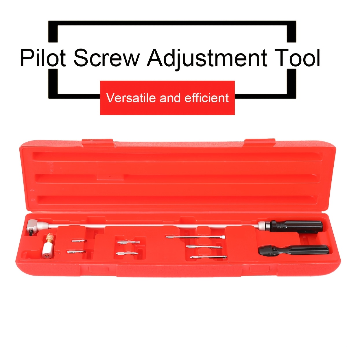 10pcs Carburetor Adjustment Key Tool, Carburetor Screwdriver Metal 90° Angle Screwdriver Motor Carburetor Adjustment Tool For Atv Utv Snowmobiles