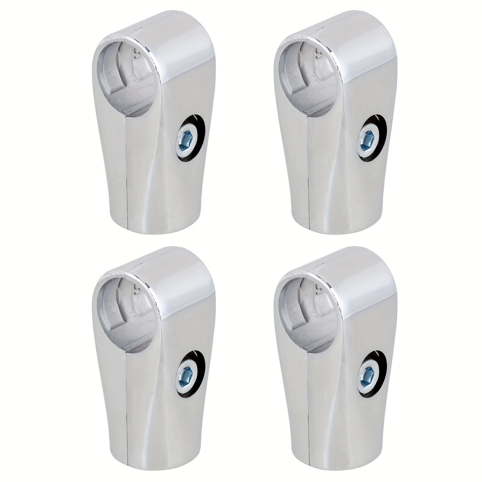 

4 Pieces Of Round Tube Two-way Connector 25mm