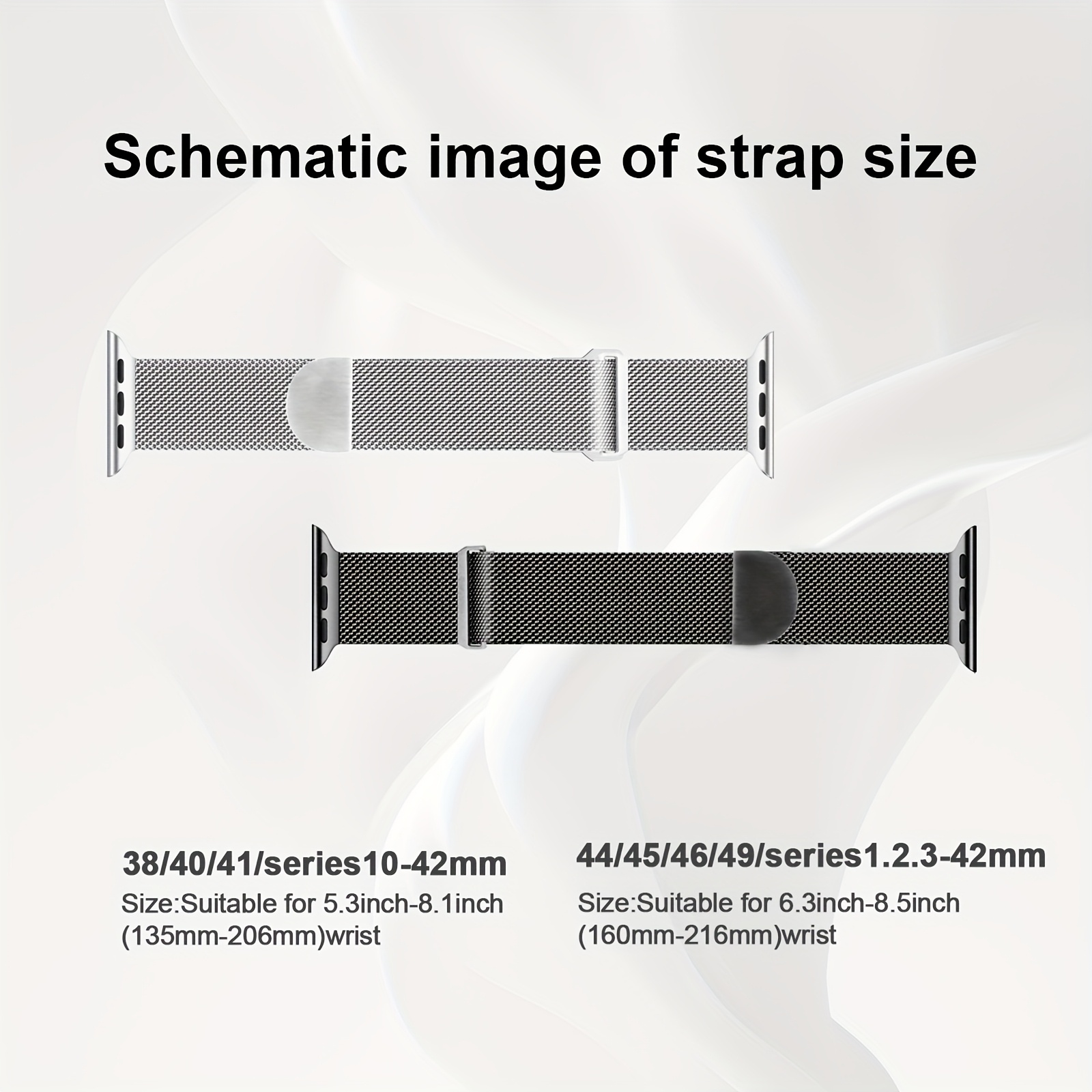 3 Pack Mesh Metal Bands Compatible with for iWatch Bands 38mm 40mm 41mm 42mm 44mm 45mm 46mm 49mm Stainless Steel Magnetic Loop Band for iWatch Ultra/2 Series 11/10/10/9/8/SE/7/6/5/4/3/2/2/1 Men Women