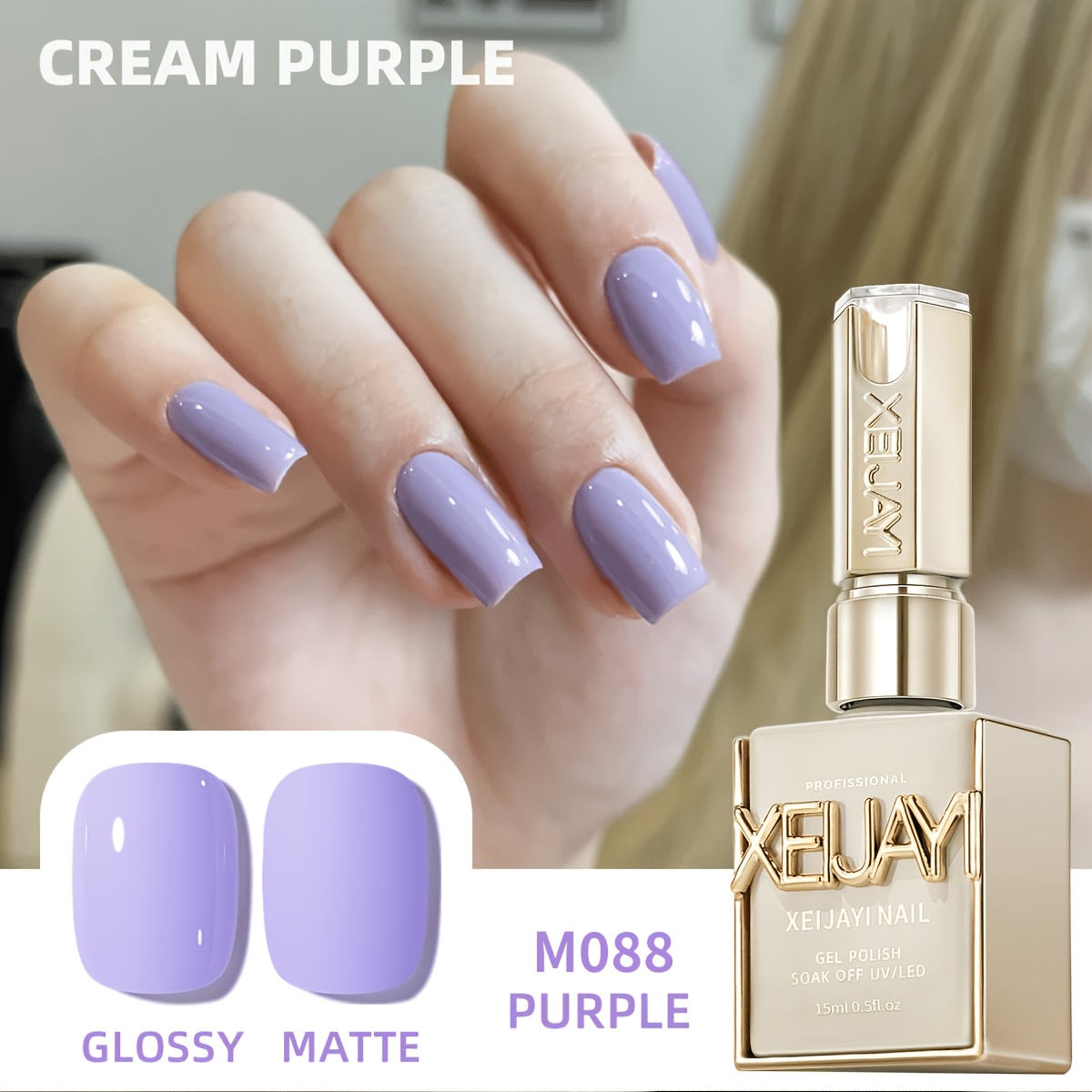 Image of 1pc 15ml New Popular Nail Gel Semi Permanent Nail Art Soaking Led Nail Salon Diy Nail Salon Gel