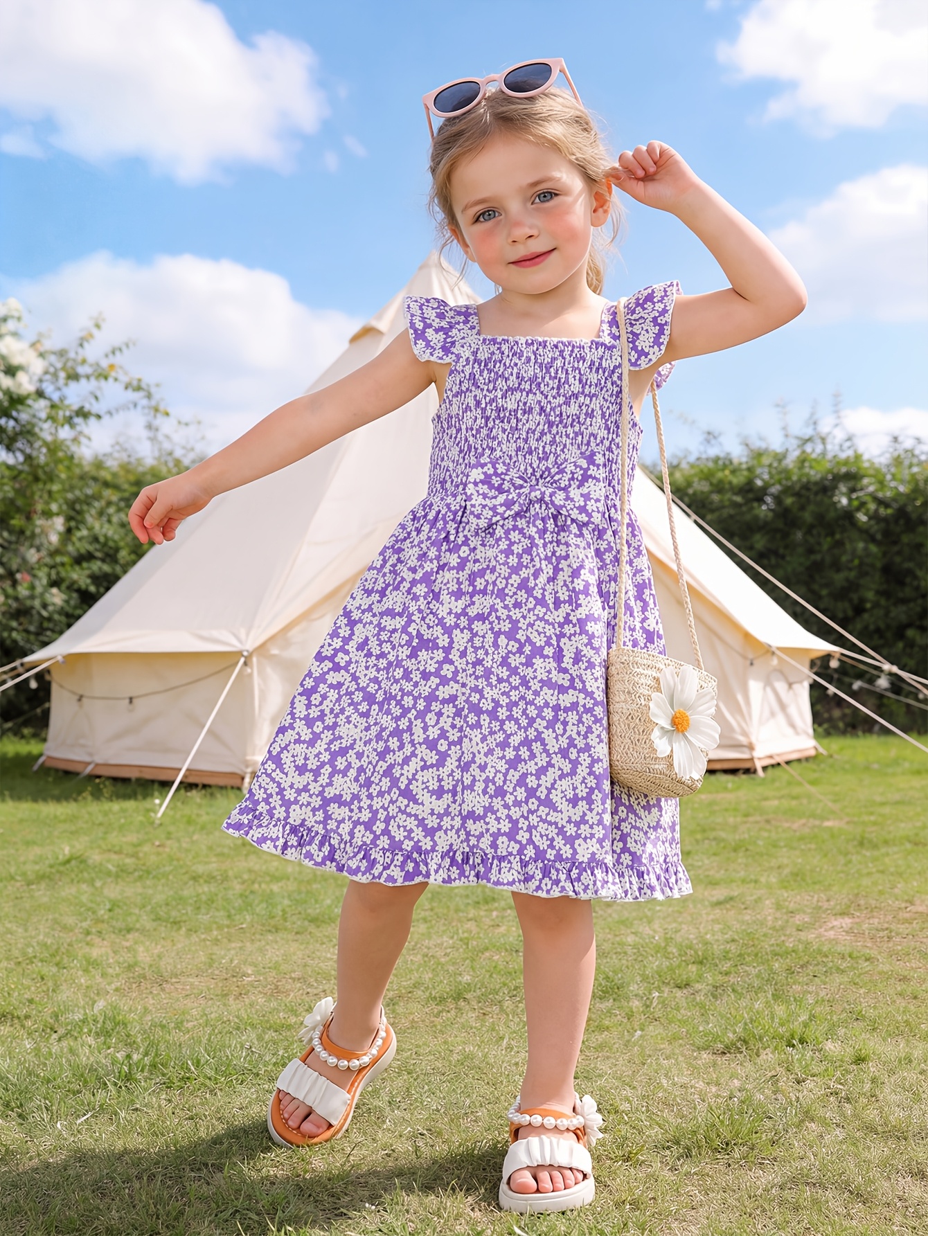 girls easter dresses sold on Temu United States