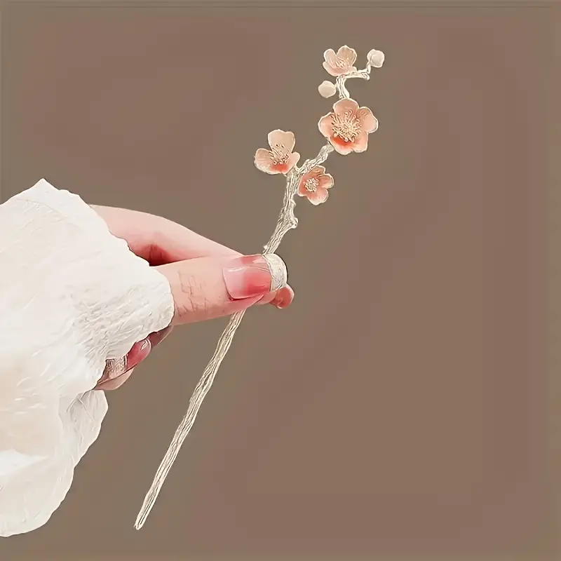 6pcs elegant floral metal hair sticks for women stylish flower shaped hairpins with intricate design daily use parties and photoshoots ideal valentines day gift headpiece cute hair accessories party hairpieces sophisticated accessory Product details 6