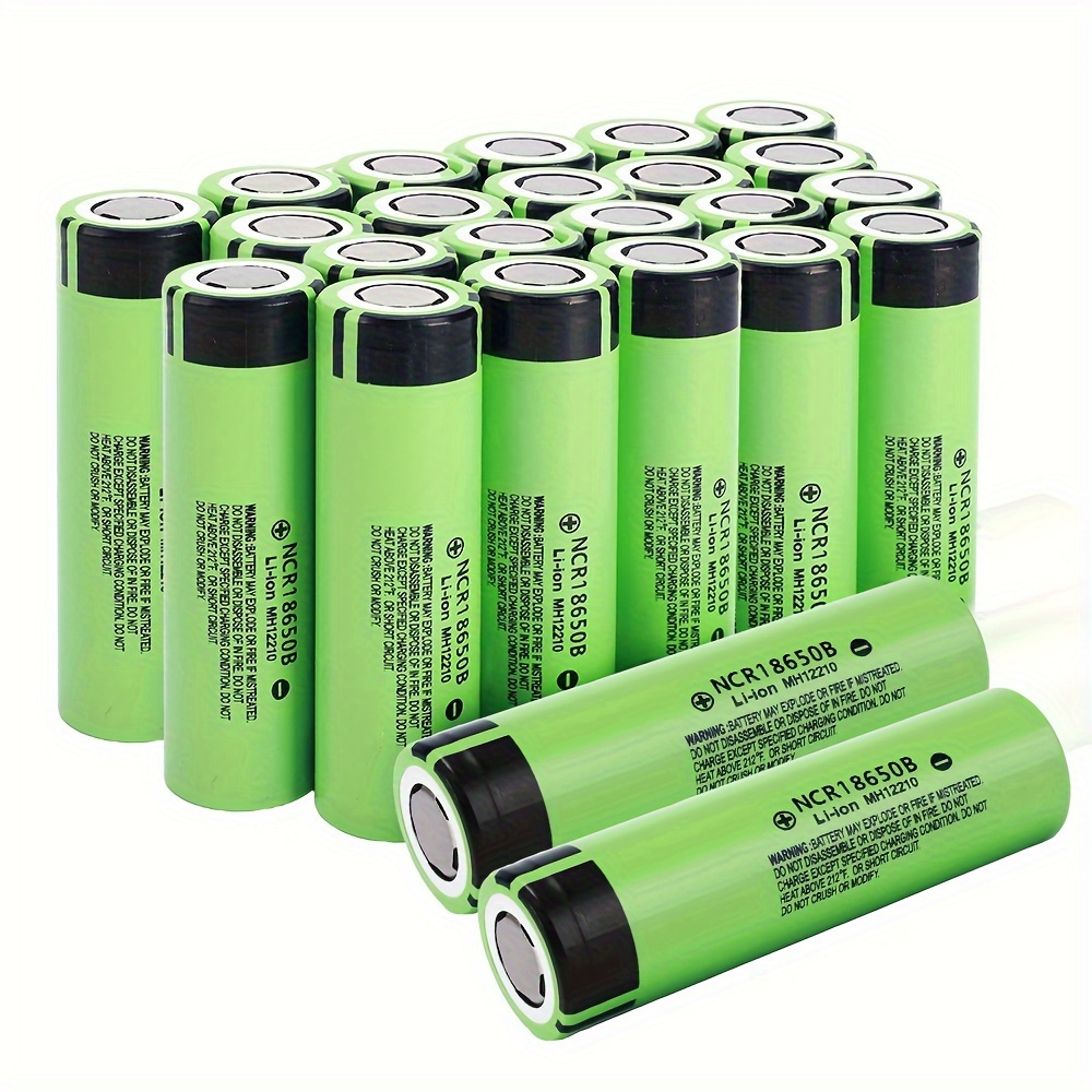 

[24 Pcs] Original 18650 Lithium Battery 3600mah Rechargeable Battery Adaptation 3.7v Can Assemble Lithium Battery