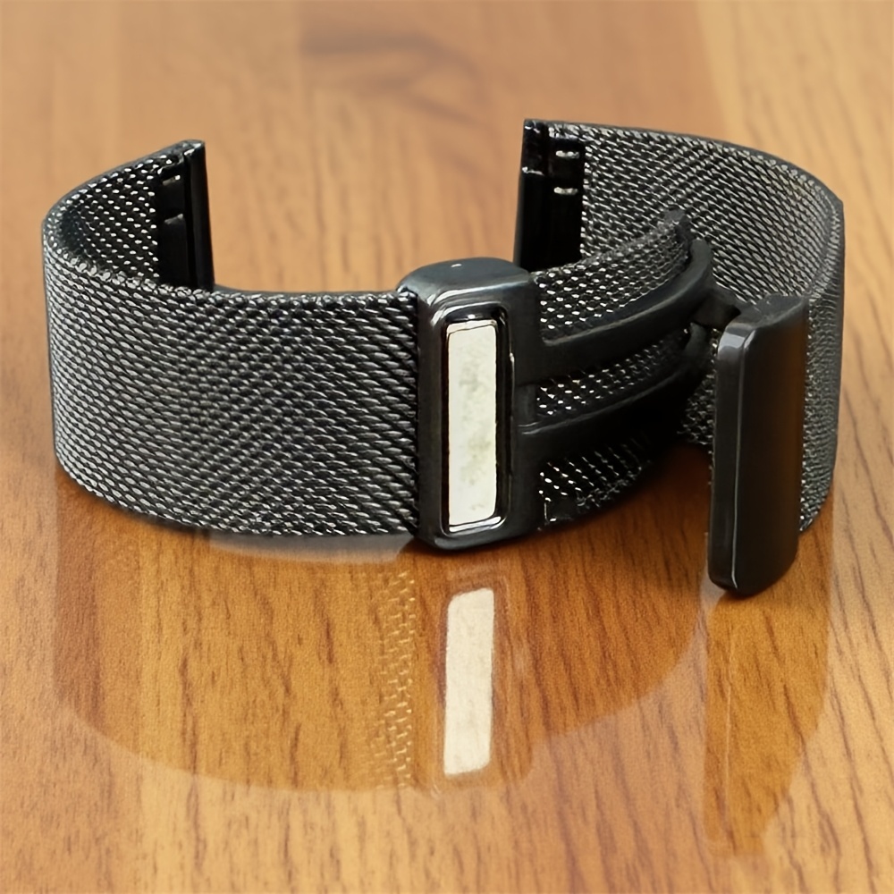 E-shop 20mm 22mm Edelstahl Mesh Armband für HW Watch 3 2 2E 46mm 42mm Magnetische Verstellungs Schnalle Armband, für Samsung Galaxy Watch
