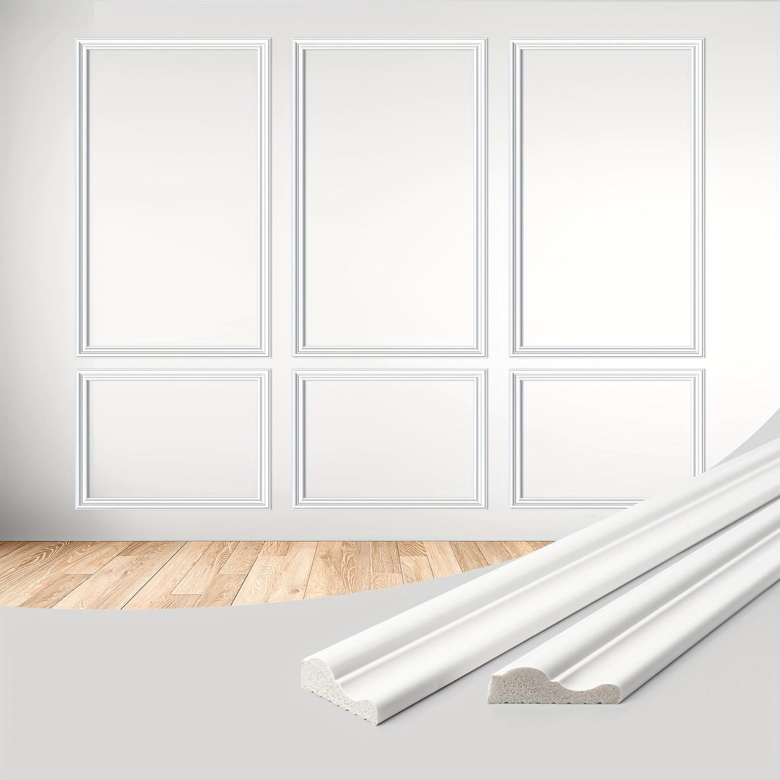 Accent Wall Panels Art3d Pre-Cut Wall Molding Panels Kit - DIY ...