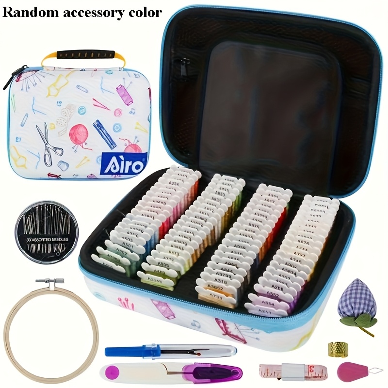 Premium 88pcs Embroidery Board and Thread Set for Beginners