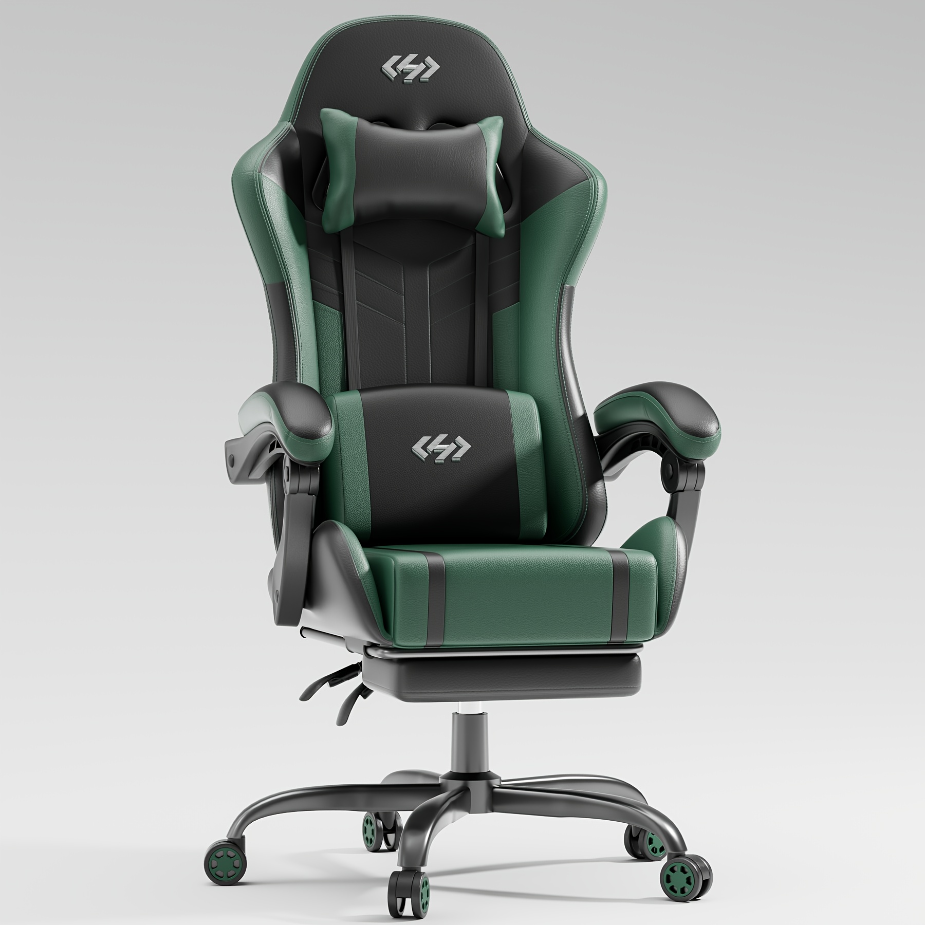 Recent verbeterde gamingstoel met geïntegreerde lendenmassage