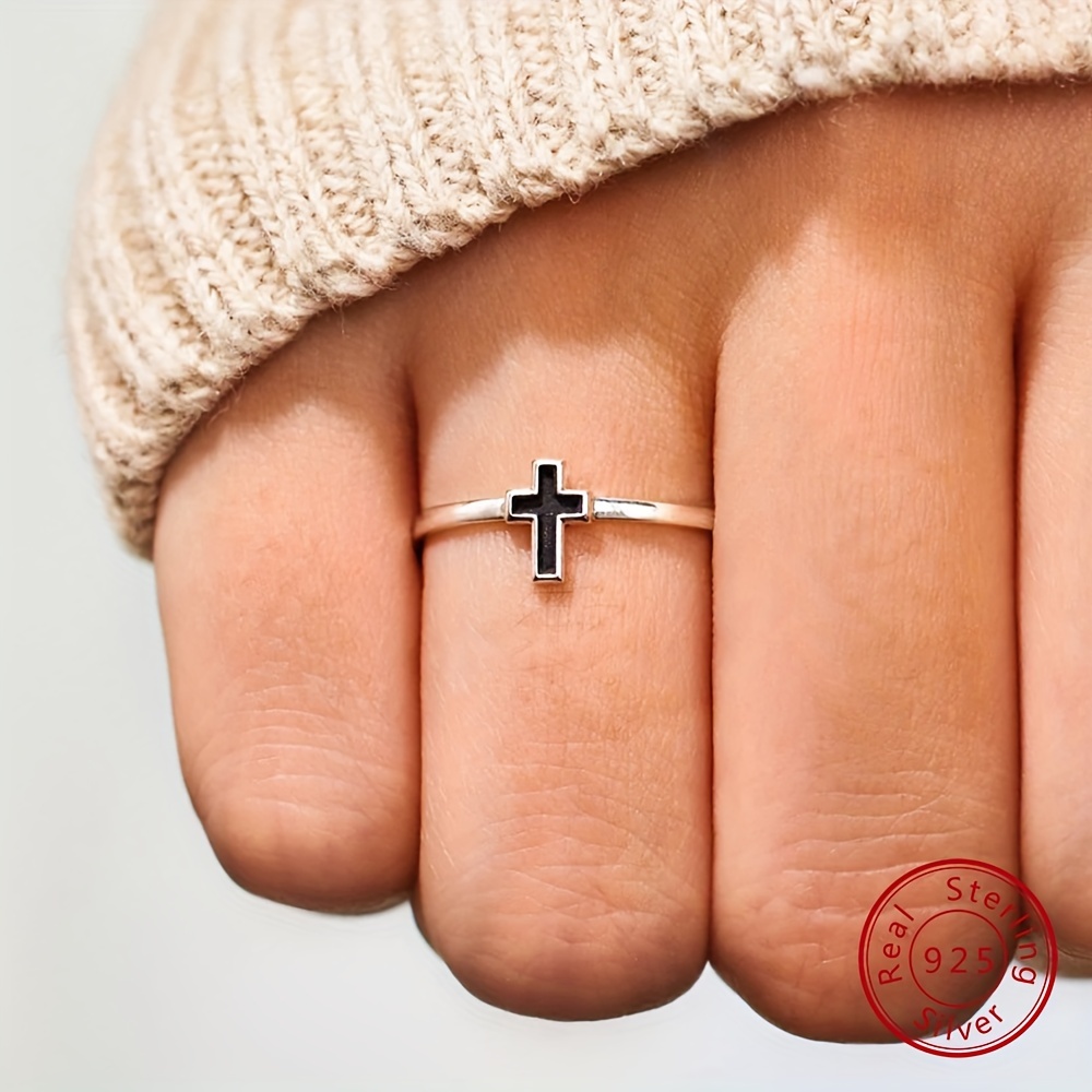 Cross Rings For Women - Temu