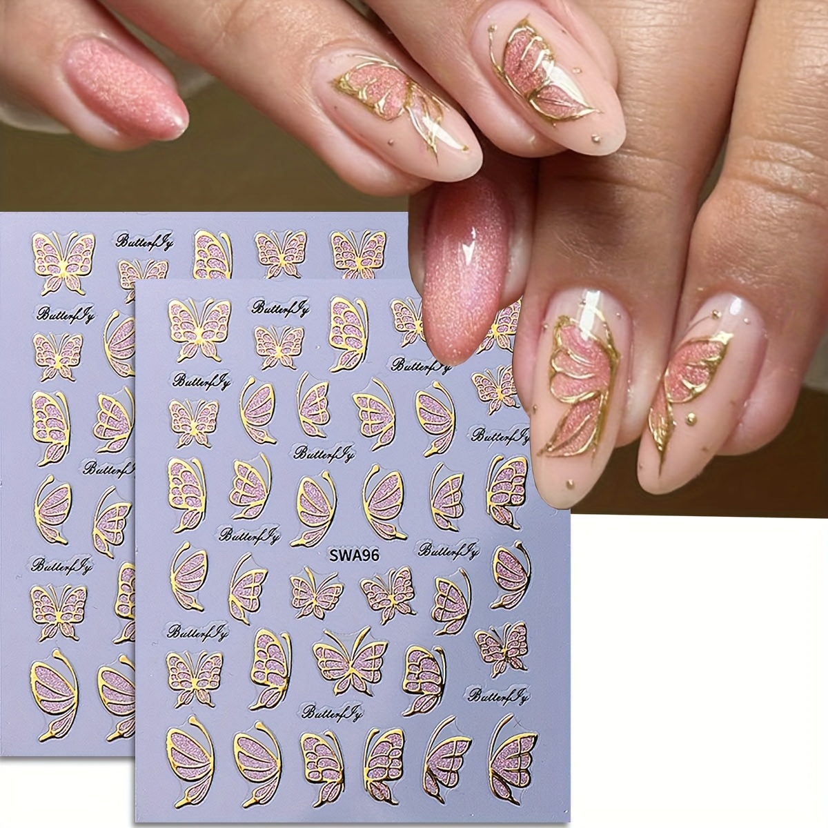 nail art - Reso gratuito entro 90 - Temu, image size:1200x1200