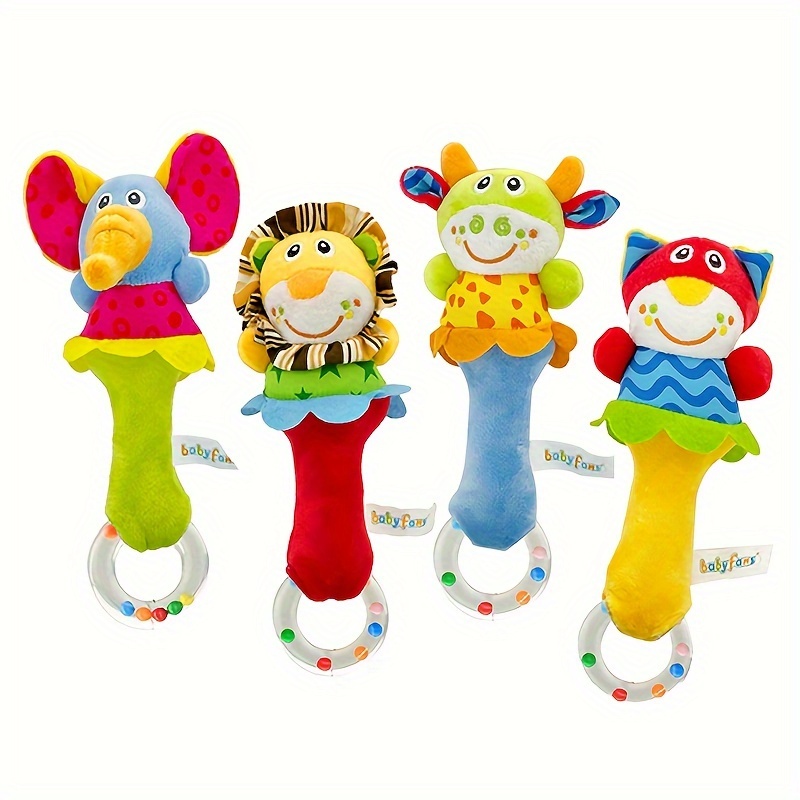 handheld shaking bell plush toy a popular item for babies details 6