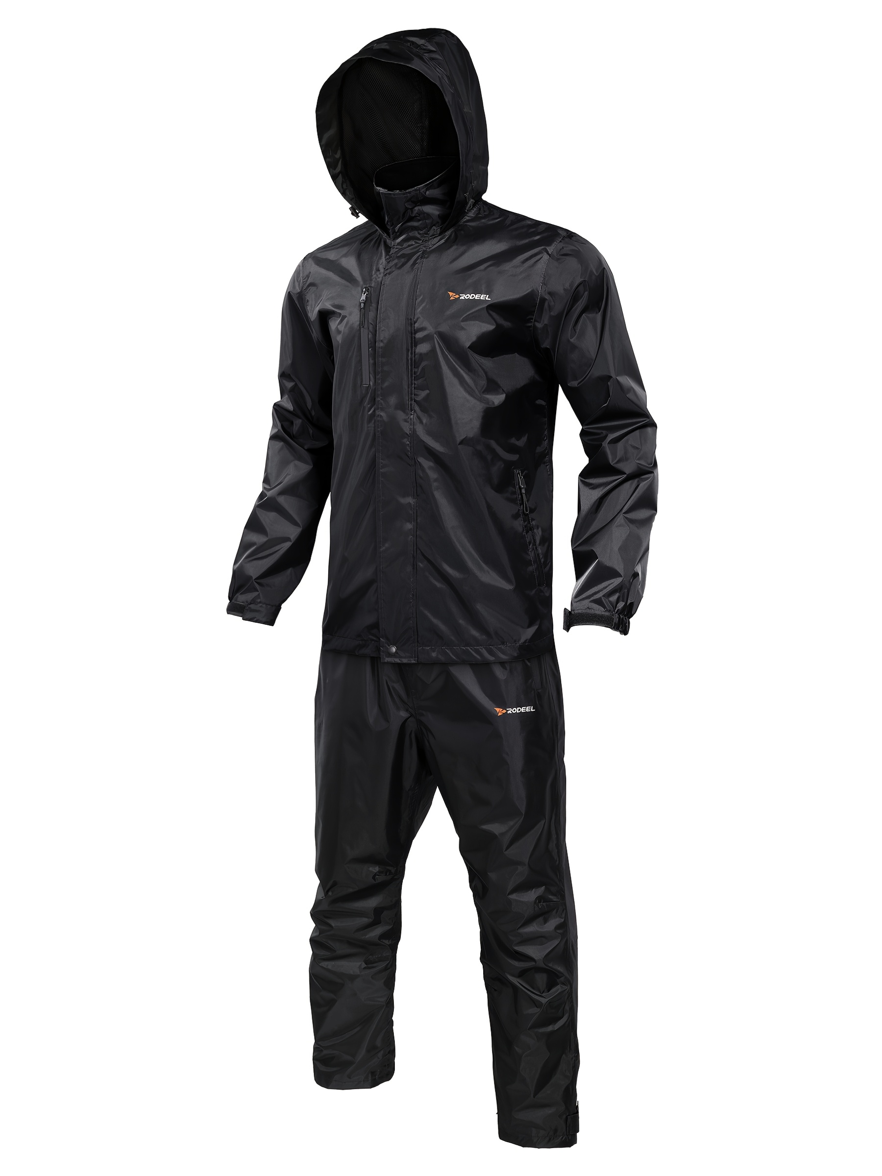 *'S Windproof Breathable Rain Jacket Set, Suitable for Hiking, Cycling,  Fishing Outdoor Activities