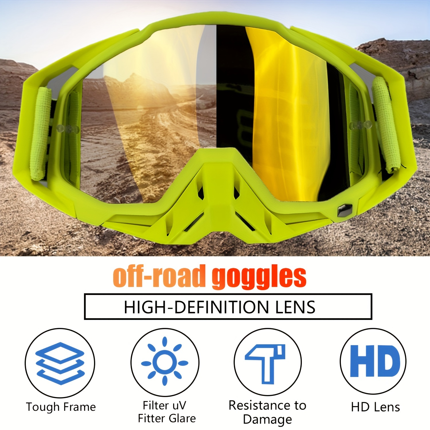 Nafeib Motocross Glasses Motorcycle Sunglasses Man Mtb Atv