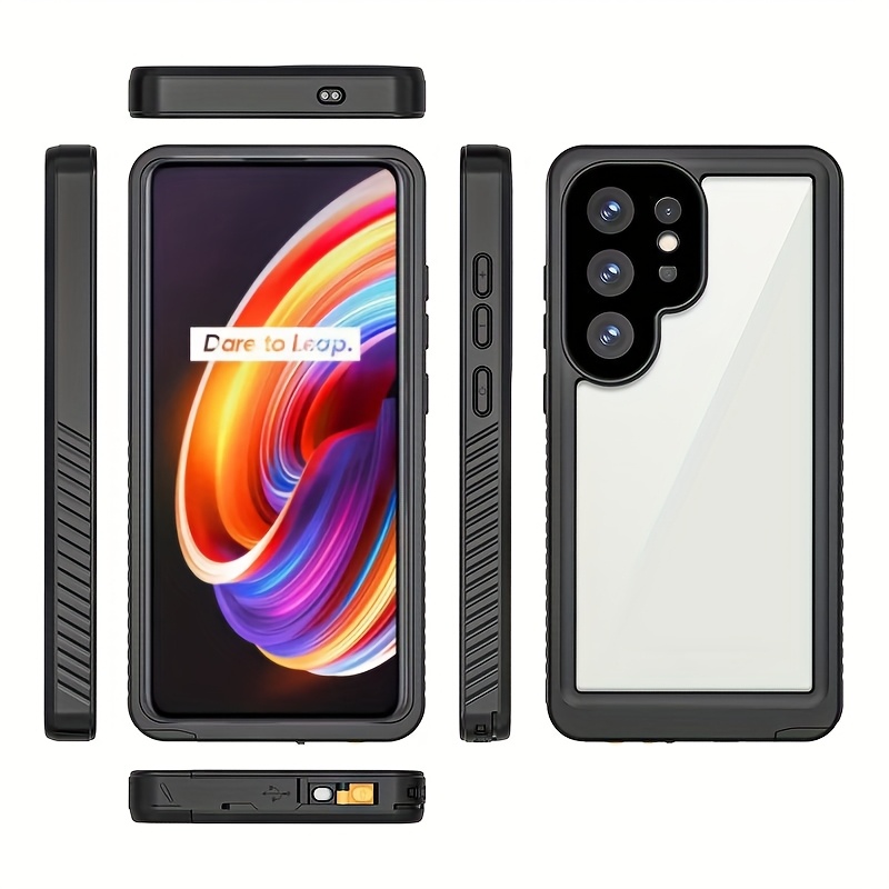 TEMU Phone Case - Snorkeling Swimming Diving Underwater Case Suitable For Galaxy S25 Ultra S24 Fe S23 Plus S21 Fe S20 Fe A55 Screen And Camera Lens