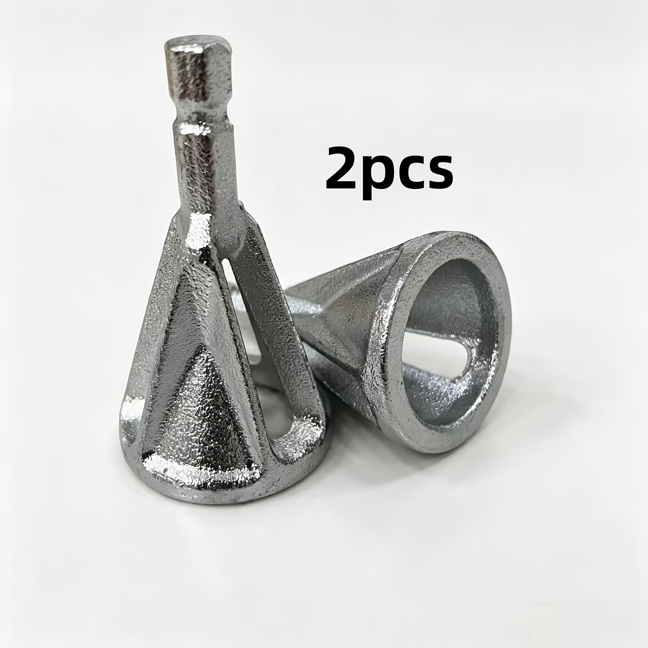 2pcs New Chamfering Tools, Drill Bit Tools Metal Deburring External Chamfering Tool, Grinding Angle Trimming, Suitable For Electric Drills