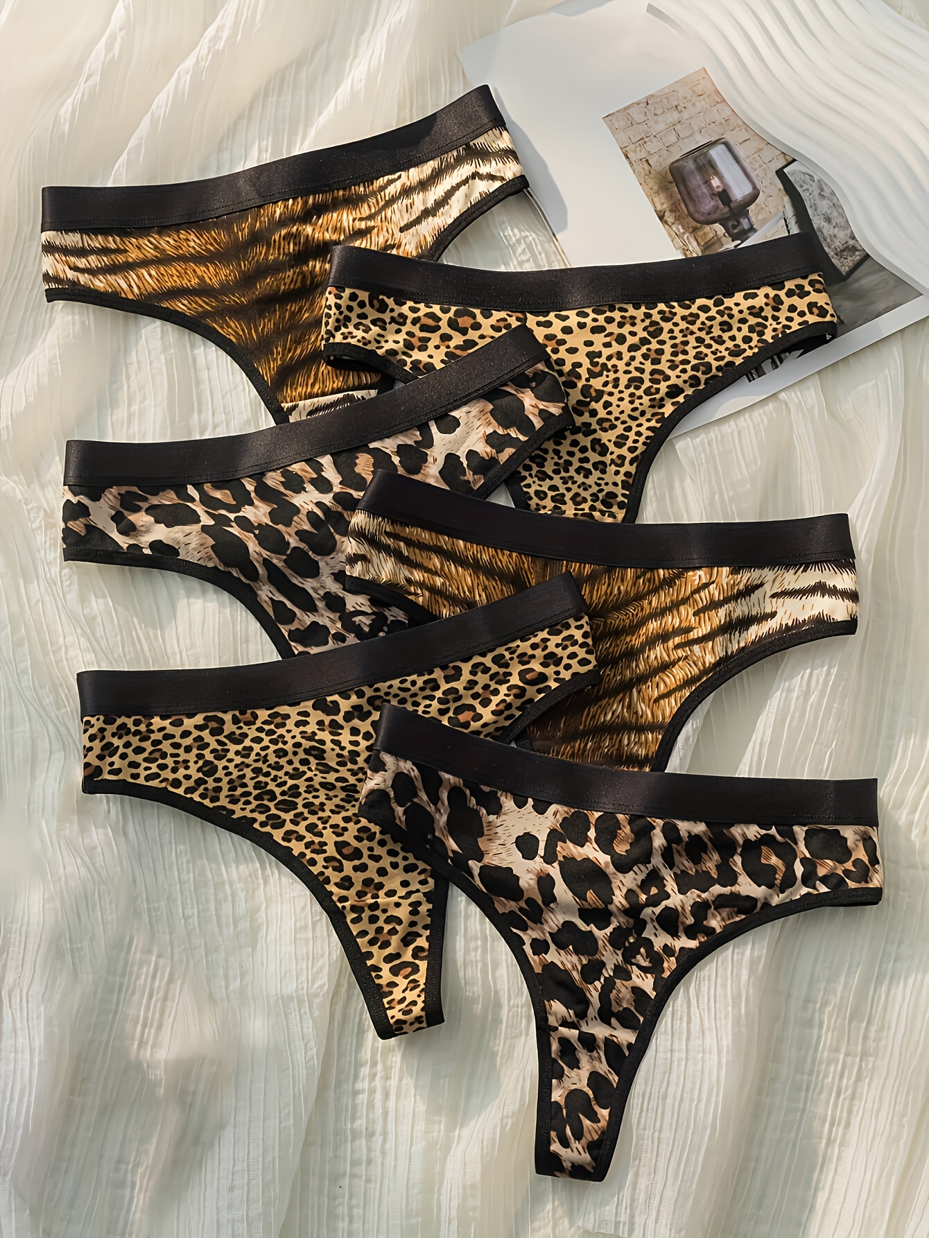 Mutande Perizoma Leopardo Perizoma Donna Leopard Summer