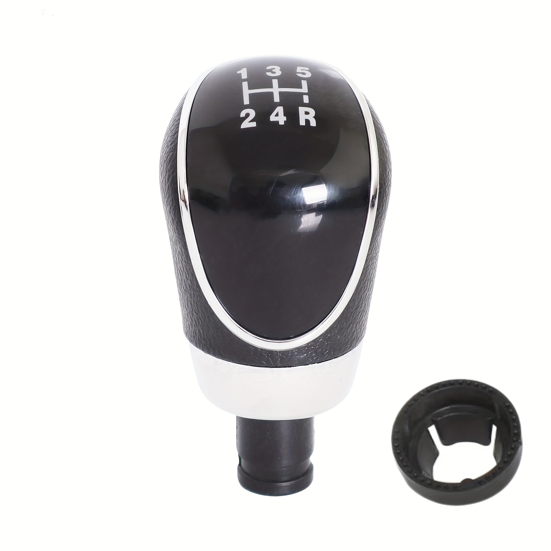 TEMU Car 5-speed Manual Gear Shift Knob For Ford Focus 2 Mk2 Mk3 Mk4 Mk7 Lever (inner Hole: Threaded Type)