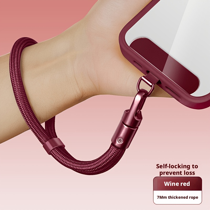TEMU New Adjustable Phone Lanyard With Sturdy And , Ideal For Outdoor Use, Anti-loss, Multifunctional, Premium Rotating Phone Chain, Phone Case