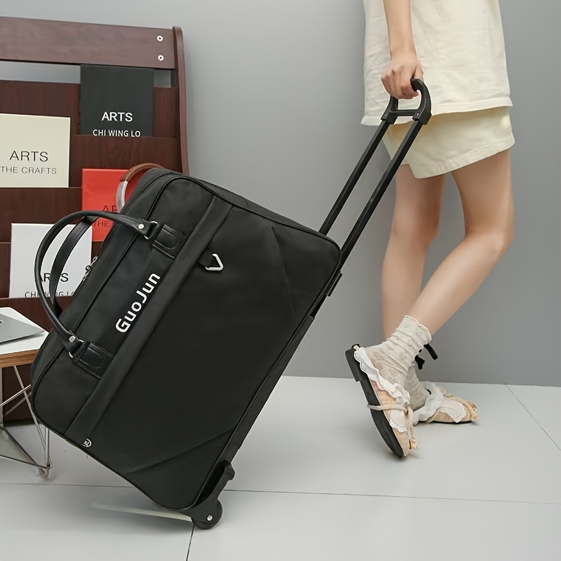 valise voyage pliable bagage à roues pivotantes sac cabine