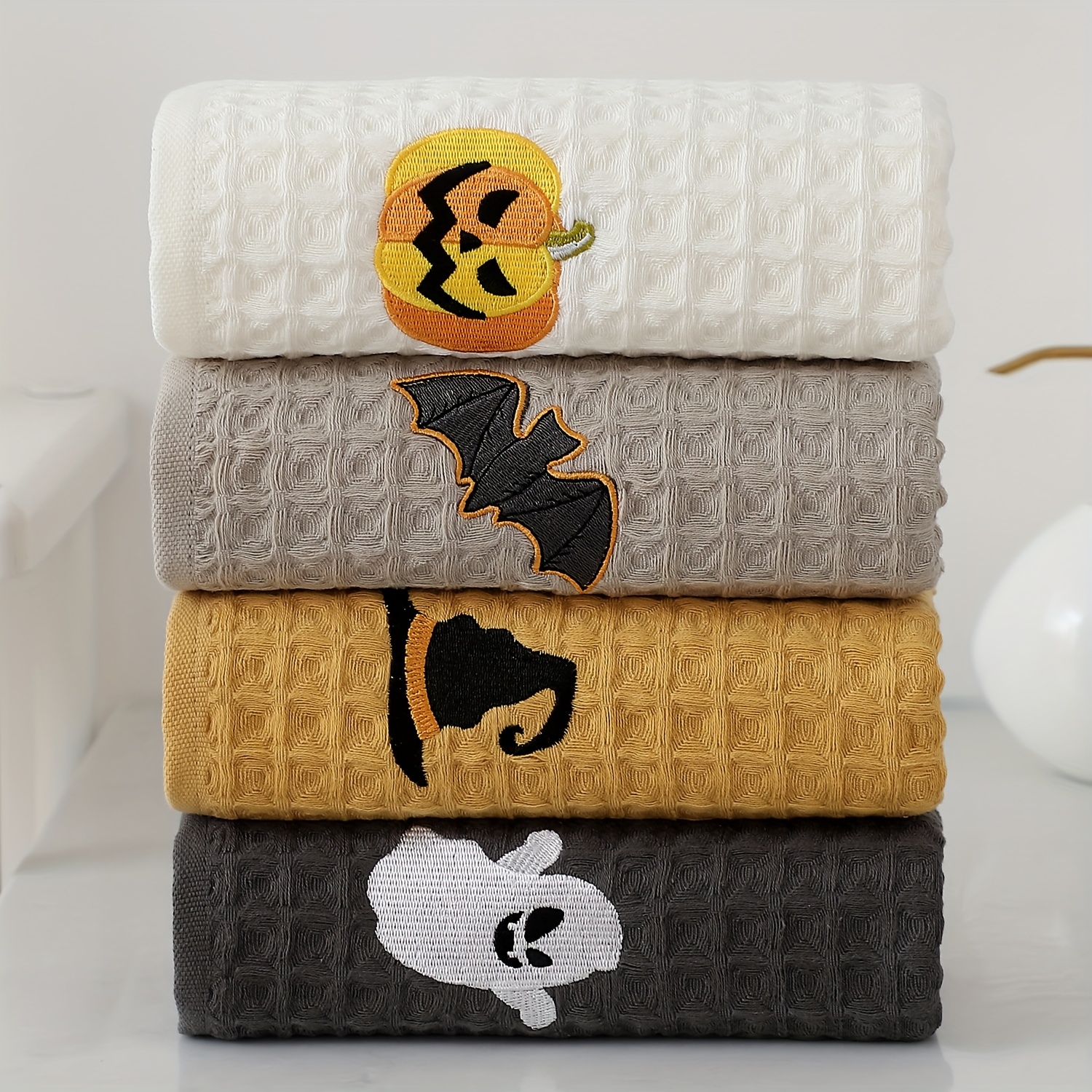 halloween handtücher zoll bestickte 100% Temu Austria