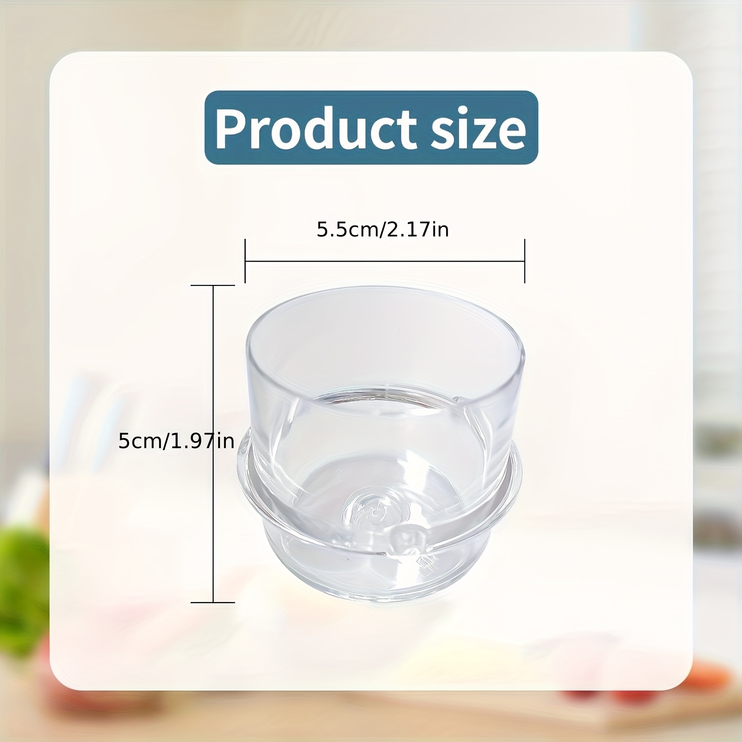 100ml food grade measuring cup for   blenders tm5 tm6   tm31 tm3300 bpa free abs silicone dishwasher safe     machine details 2