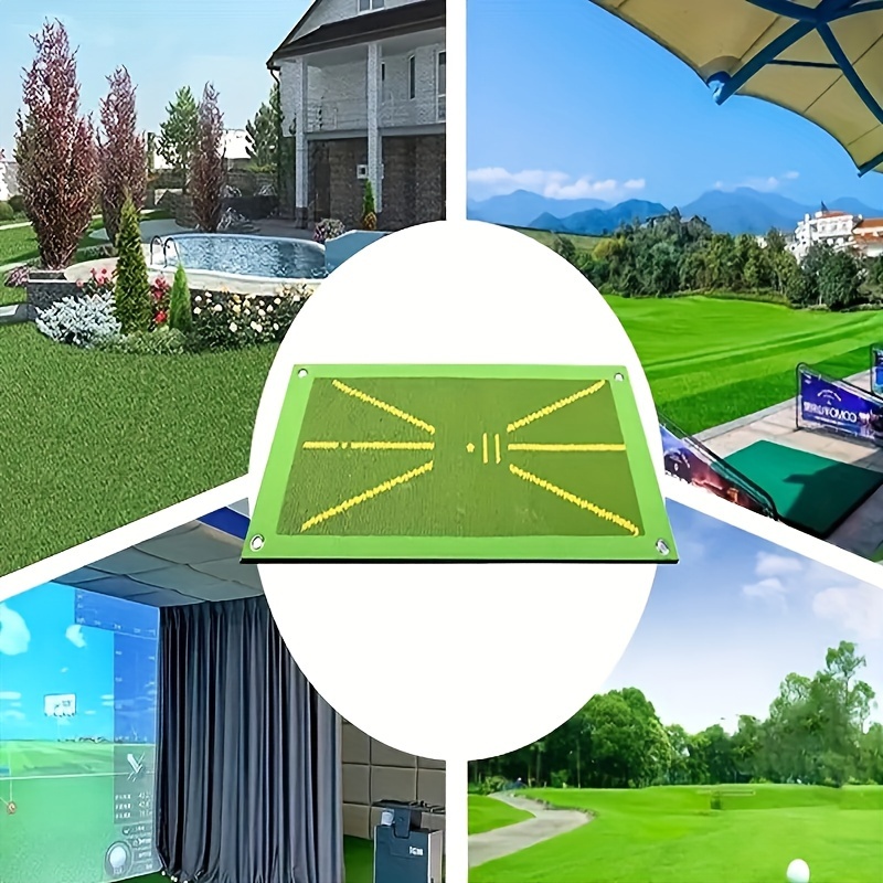 golf practice mat indoor and outdoor golf hitting mat golf training auxiliary mat details 1