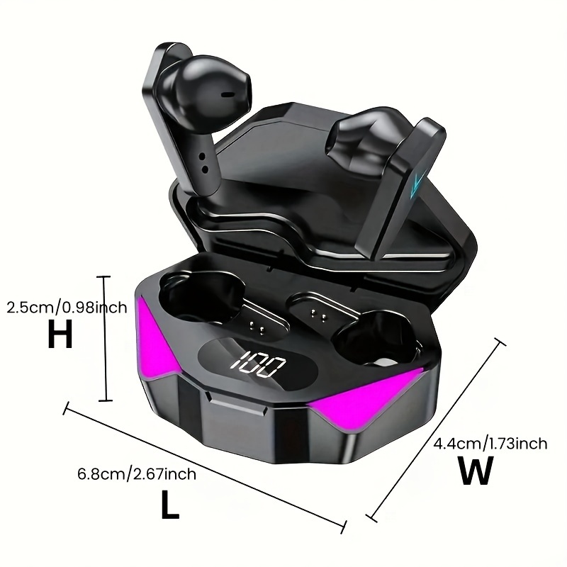 New Hot-Selling Cool Wireless Earbuds for Gaming and Music Listening with Ultra-Low Latency, Earbud Wireless, Gaming Headphones, In Ear Wireless Earbuds, Earphones Wireless, Wireless Audio, Mobile Gaming, Lightweight Earphones, Sleek Design, Touch Control, Highquality Sound, Inear Headphones, Tech Enthusiasts, Music Lovers