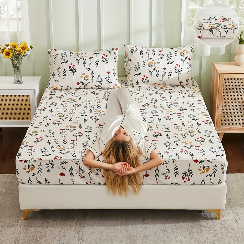 3PCS Floral Fitted Sheet Set – Multi-Color: In-Depth Review, Specs & Buyer's Guide