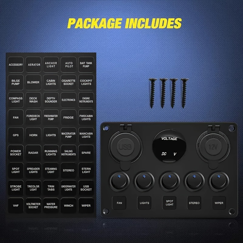 switch panel sold on Temu Australia
